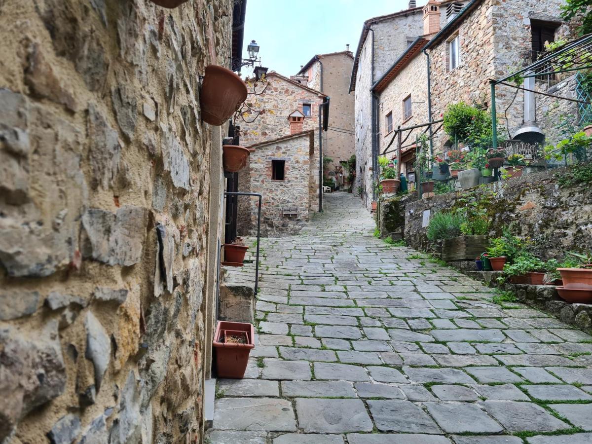 La Casetta Nel Borgo Castelnuovo di Val di Cecina Kültér fotó