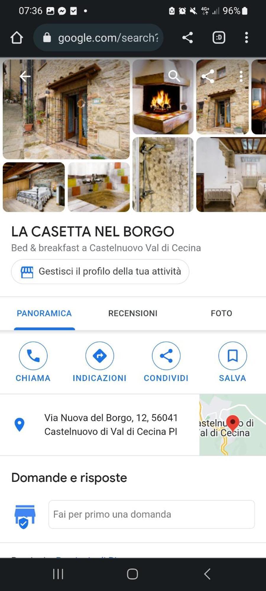 La Casetta Nel Borgo Castelnuovo di Val di Cecina Szoba fotó